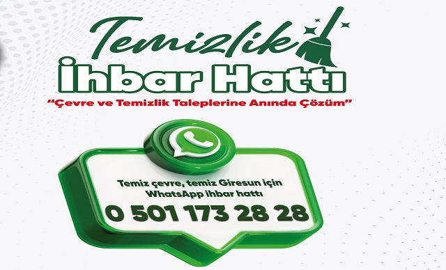TEMİZLİK İHBAR HATTI
